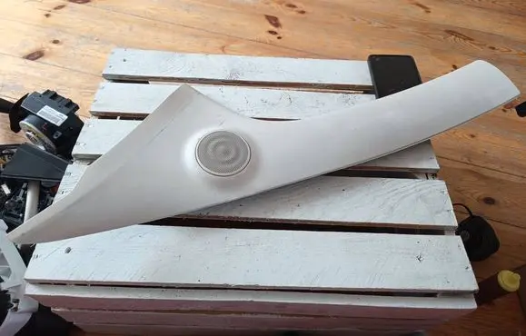 Fiat 500 (A) pillar trim LS392668S ST4661 C391