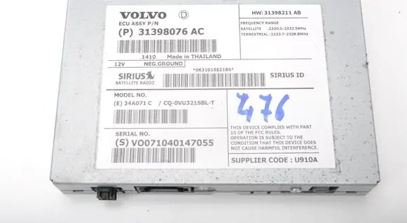 GPS navigation control unit/module