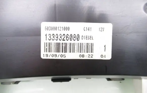 Fiat Ducato Speedometer (instrument cluster) 1339326080