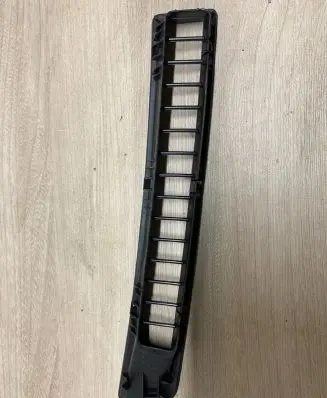 Dashboard air vent grill cover trim