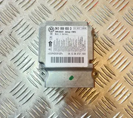 Volkswagen Golf VI Airbag control unit/module 5K0959655D 5WK44301