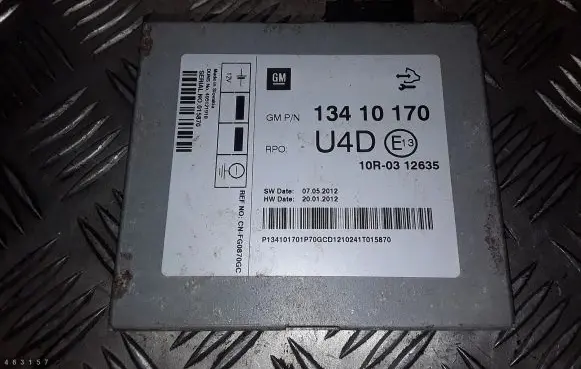 Opel Astra H Engine control unit/module 13410170