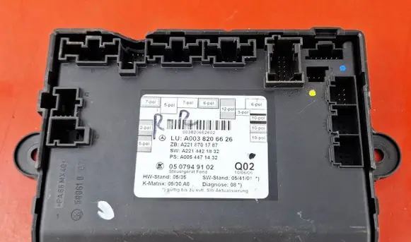 Mercedes-Benz S W221 Door control unit/module A0038206626