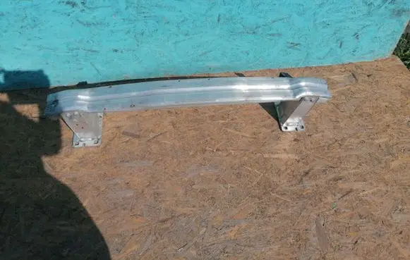 Front bumper support beam