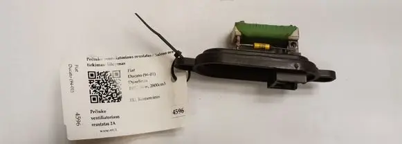 Fiat Ducato Heater blower motor/fan resistor
