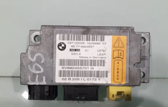 BMW 7 E65 E66 Airbag control unit/module 65776924557 692455701