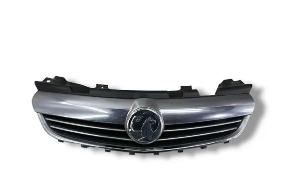 Opel Zafira B Front bumper upper radiator grill 13247331