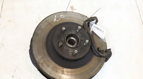 Front wheel hub spindle knuckle