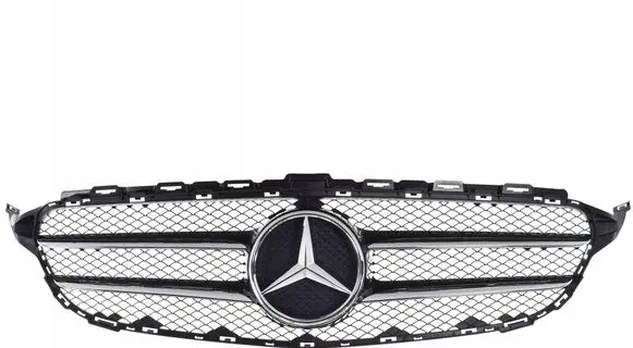 Mercedes-Benz E AMG W210 Front bumper upper radiator grill A2058880160