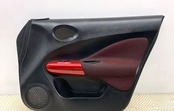 Front door card panel trim