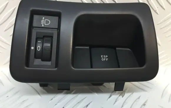 Peugeot 607 Headlight level height control switch 9636722177