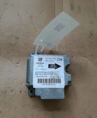 Opel Zafira A Airbag control unit/module 24416704DM