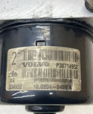 Volvo S60 ABS Pump 30714956 10092504113 00401396D0