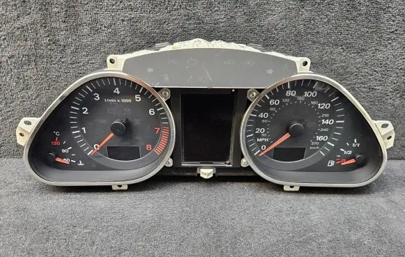 Audi A6 S6 C6 4F Speedometer (instrument cluster) 4F0920950K 4F0910900A 503000730706