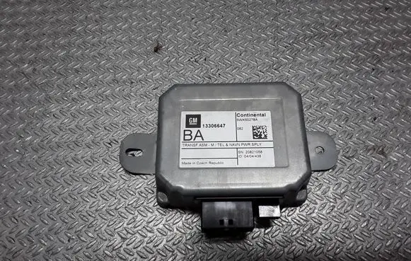 Opel Astra J GPS navigation control unit/module 13306647 5WK50278A