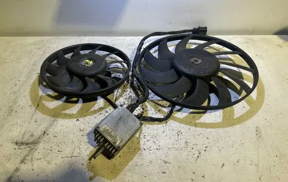 Audi A4 S4 B7 8E 8H Electric radiator cooling fan 8E0959501 E501000200 4F0910501