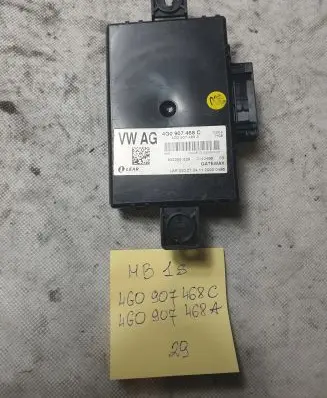 Audi A6 C7 Gateway control module 4g0907468