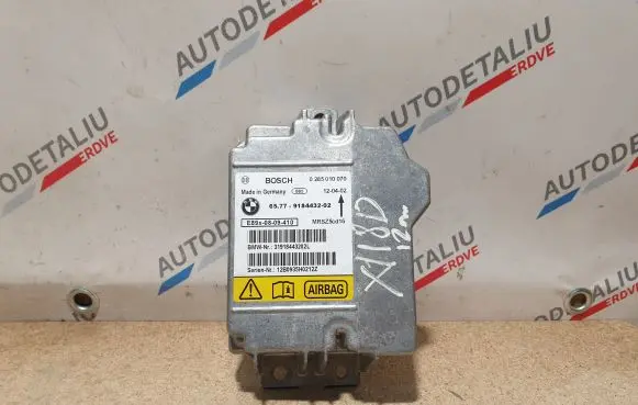 BMW X1 E84 Airbag control unit/module 9184432 65779184432 0285010070