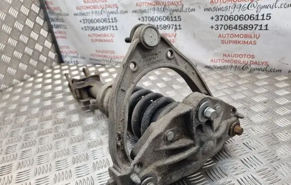 Front shock absorber with coil spring