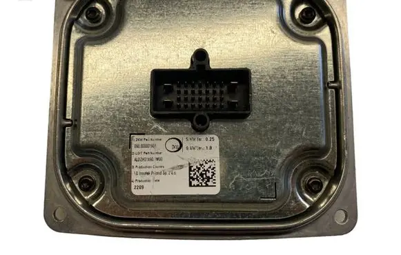 LED ballast control module