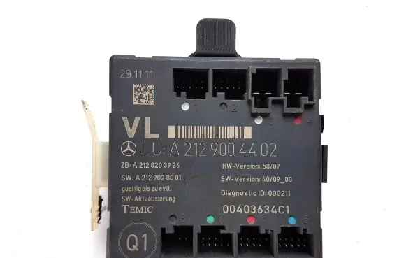 Mercedes-Benz E W212 Door control unit/module A2129004402