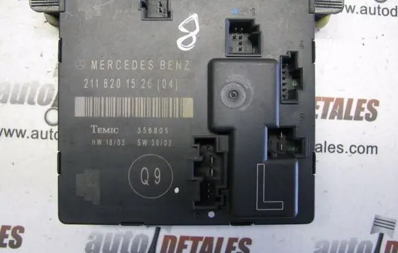 Mercedes-Benz E W211 Door control unit/module A2118201526
