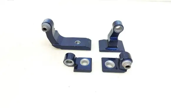 Rear door hinge set