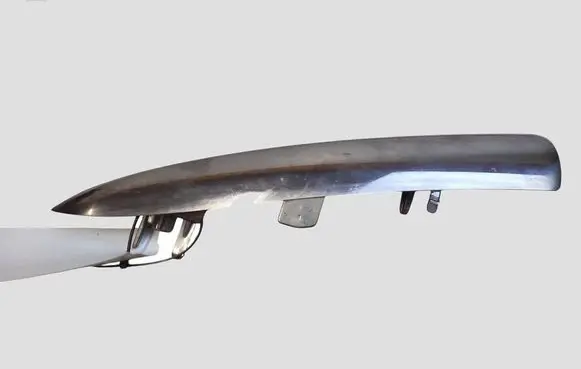 Citroen DS5 Front bumper splitter molding 9673293877