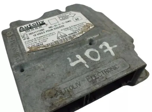 Peugeot 407 Airbag control unit/module 9654717280