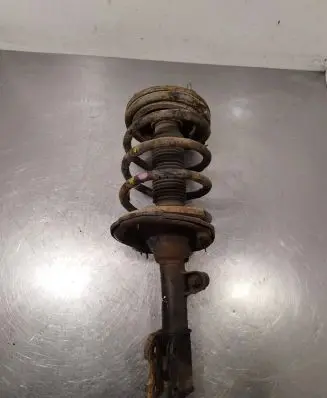 Front shock absorber with coil spring