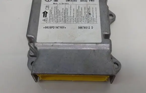Volkswagen Golf V Airbag control unit/module 1K0909605T 5WK43412 50070512D