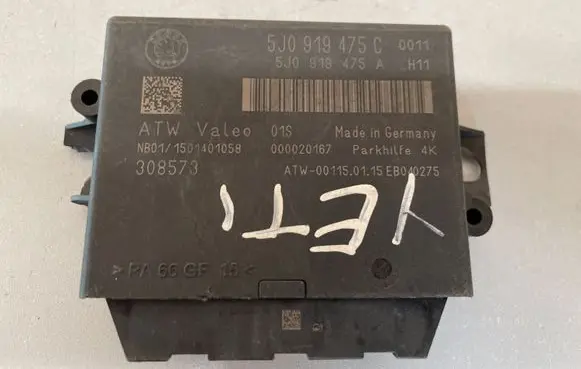 Skoda Yeti (5L) Parking PDC control unit/module 5J0919475C