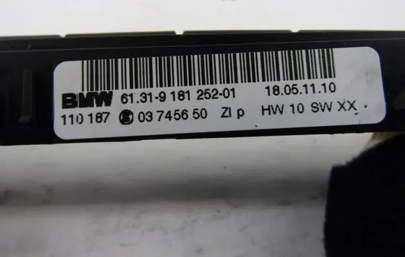 BMW 1 E82 E88 Other switches/knobs/shifts 03745650