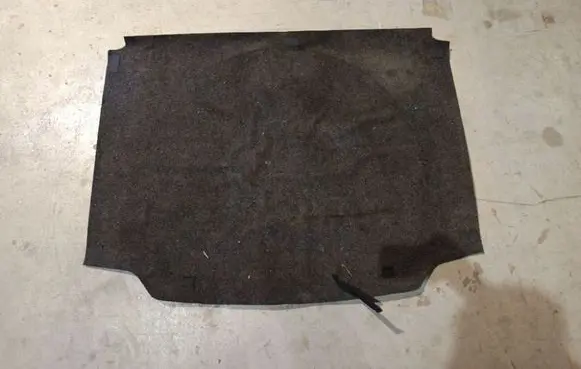Volkswagen Golf Plus Trunk/boot mat liner 