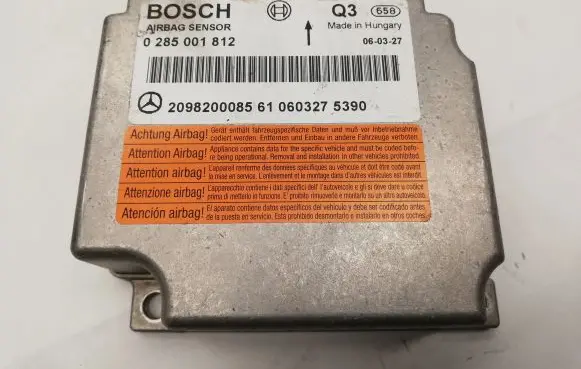 Mercedes-Benz CLK A209 C209 Airbag control unit/module A0285001812