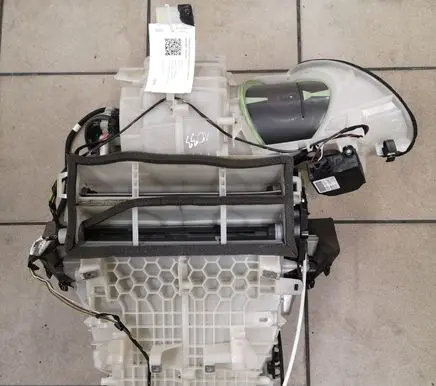 Interior heater climate box assembly