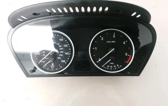 BMW 5 E60 E61 Speedometer (instrument cluster) 62119153756 110.080.213