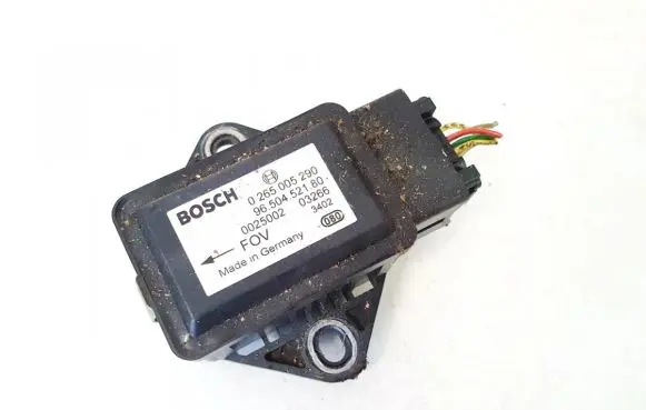 Peugeot 307 ESP acceleration yaw rate sensor 0265005290 9650452180