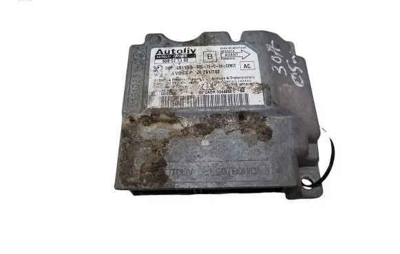 Peugeot 307 Airbag control unit/module 9654491180 6606877300