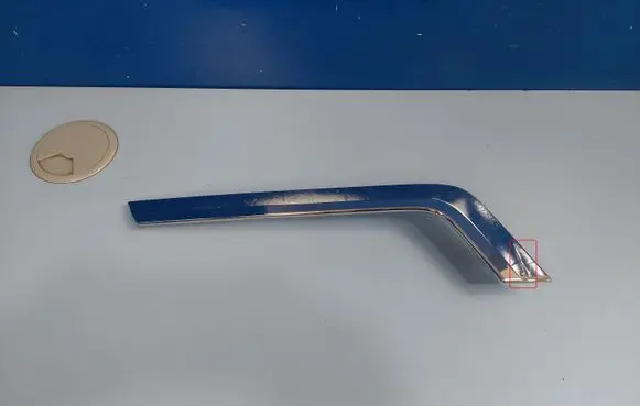 Toyota Hilux (AN120, AN130) Front bumper splitter molding 53125YP50 53100YP270
