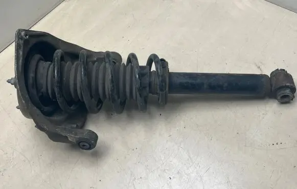Peugeot 407 Front shock absorber with coil spring