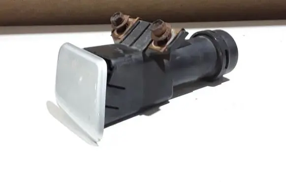 Headlight washer spray nozzle