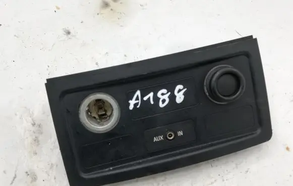 BMW 5 E60 E61 Cigarette lighter trim rear 314240100 7034100 8385142