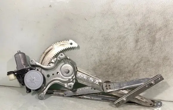 Front door window regulator with motor