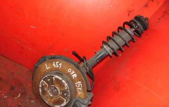 Smart ForTwo II Front shock absorber with coil spring