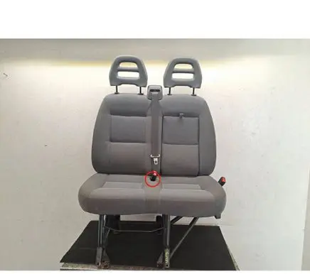 Peugeot Boxer Front double seat 
