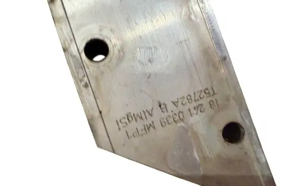 Mercedes-Benz E W213 Radiator support slam panel bracket A2136206300 Z12Q07 T49418AJ