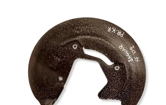 Jaguar XF X250 Front brake disc dust cover plate 