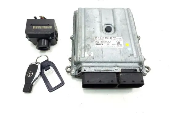 Engine ECU kit and lock set