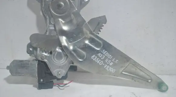Suzuki SX4 Rear door window regulator with motor 8356079J00